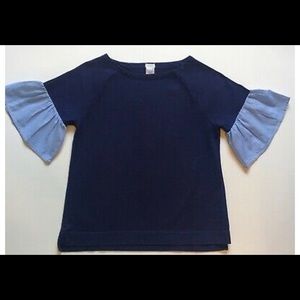 JCREW CREWCUTS GIRLS TOP